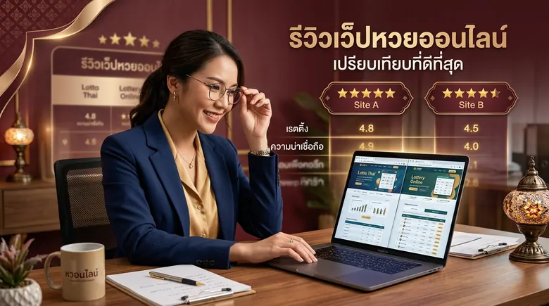 เว็บหวยออนไลน์เว็บไหนดี เปรียบเทียบ 2026